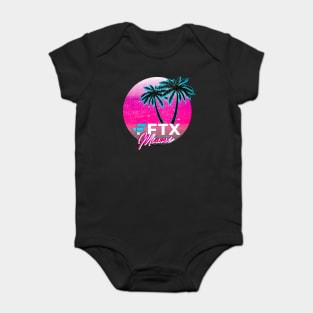 FTX Miami - The Party Never Ends Baby Bodysuit